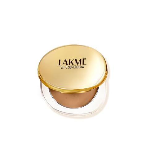 Image of Lakme Superglow Vit C Compact Walnut38 8gm