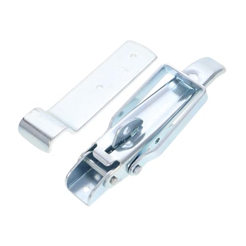 SOLUSTRE Trailer Lift Gate Latch Handle Parts Heavy Duty Over Center Latch Clamps for Caravans and Trailers Adjustable Draw Latch for Secure Fastening