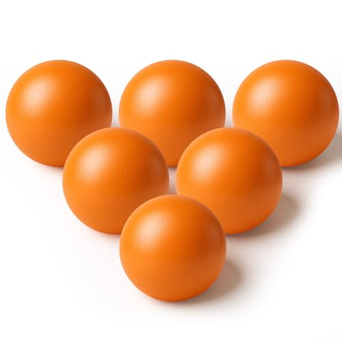 Image of Jenaai 6 Pack Arcade Ball Roll and Score Replacement Balls 2.48 Inch for Family Recreation Rooms, Ladder Toss, Outdoor Yard Replacement Balls for Arcade Ball Toss, Home Recreation Game