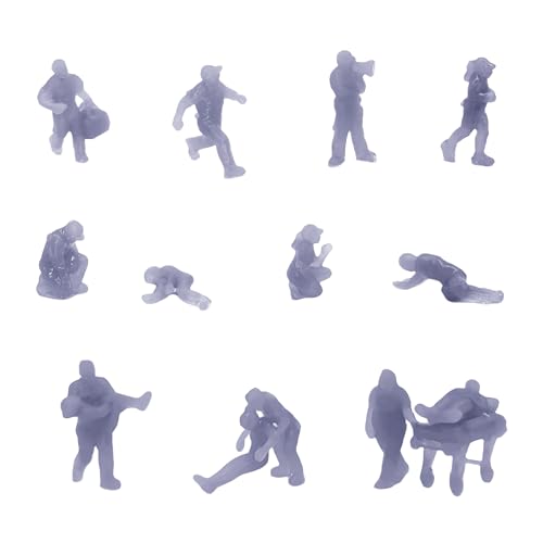 Outland Models Miniatures First Aid Paramedic Figure Set 1:160 N Scale