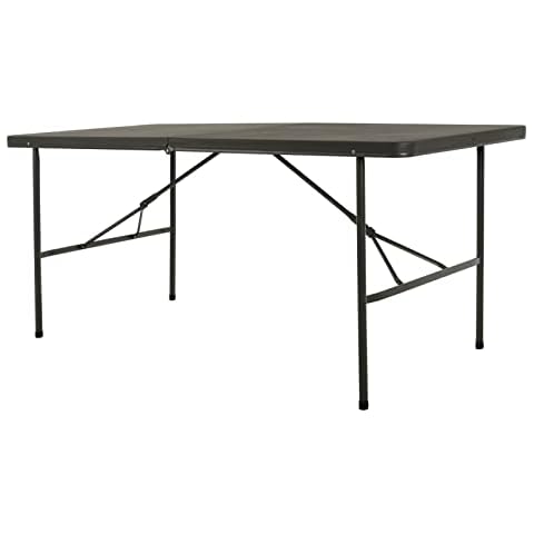 Azuma 6ft Heavy Duty Folding Trestle Table Catering Party BBQ DIY Dark Grey Cover