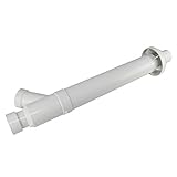 Dakota Sourcing 22153 PVC Concentric Vent Termination Kit, 3-inch for Water Heater