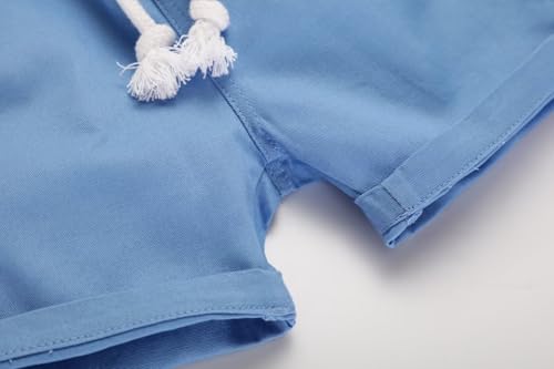Image of Toddler Boy Clothes Kids Summer Cotton Outfits Shirt Short Sets Size 2-7