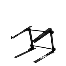 Gorilla GLS01 High Rise Laptop Stand including a Lifetime warranty Height and Width Adjustable Four heights: 23.5, 27.5, 31.5, 36cm and Three Widths: 29, 26.5, 24cm Black matte powder coating prevent from scratches Suitable even for 17" wide laptop