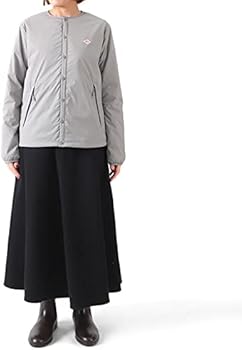 Amazon | (ダントン)DANTON ナイロンストレッチタフタ ノーカラー