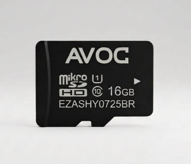 Image of AVOC Flash A02 16GB MicroSD Card Class 10, 20MB /s High-Speed Micro SDHC Memory Card for Mobile, Camera, Tablet, Gaming Console & Computer with Reliable Storage Performance
