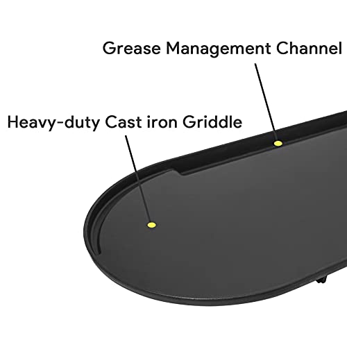 Cast-Iron-Griddle-Carry-Bag-Replacement-for-Coleman-Roadtrip-Swaptop-GrillAccessories-for-Camping-Non-Stick-GriddleColeman-Roadtrip-285Full-Size