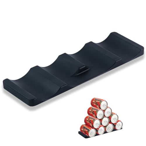 Soporte para botellas de frigorífico, organizador de silicona plegable, soporte para botellas de cerveza, para botellas de frigorífico, latas