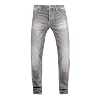 John Doe Ironhead XTM Motorbroek, ademend, denim jeans met stretch, beschermers zijn inbegrepen