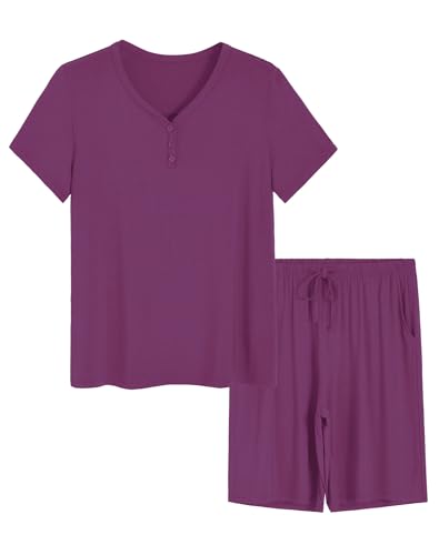Image of Latuza Women's Viscose Bermuda Shorts Pajama Set