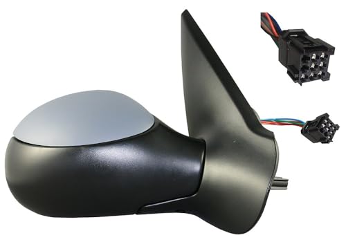 Rétroviseur Extérieur Chauffant Alkar - Pour Peugeot 206 CC - Capteur Température - Compatible Modèles 2000+
