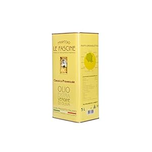 Le Fascine Extra Virgin Extra Virgin Extra Virgin Extravirgin 100% Italiaans 5 l (5 liter) Olio Extravergine D’Oliva 100% Italiano