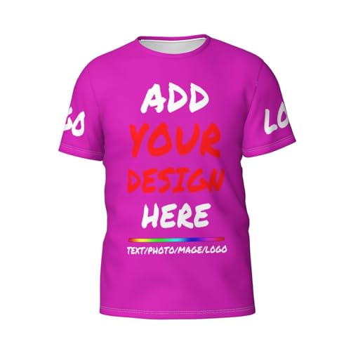 Personalized Image Text Logo | Design Your Own Customized Shirts | Digital Printing | Custom T-Shirt2
