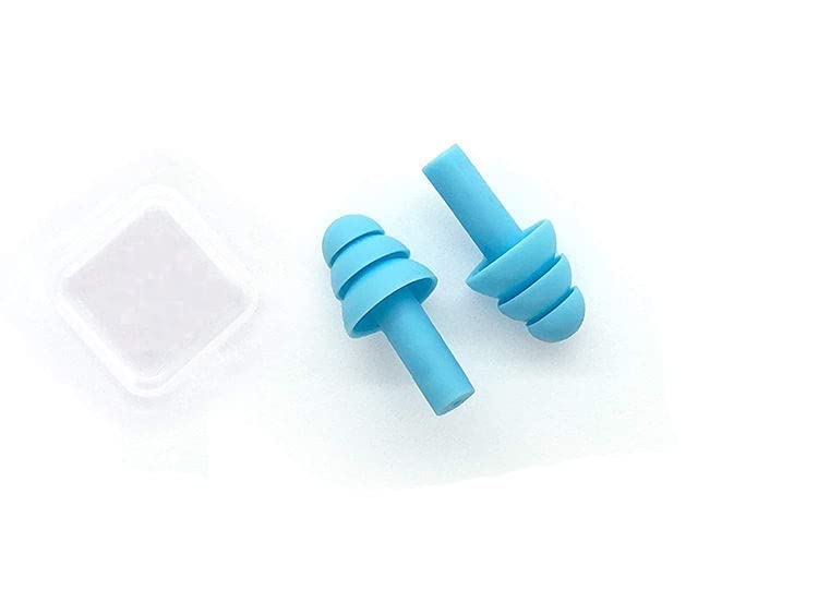APRIME ADDA Silicone Ear Plugs for Sleeping Soft Waterproof Noise Canceling Reduction Earplugs Waterproof Reusable Sound Blocking Earplugs for Concert,Swimming,Study,Loud Noise,Snoring