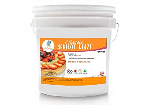 PASTRYSTAR Glaze Traditional Apricot, 20 Pound