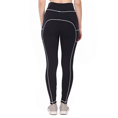 Image of Yoga Pants for Women High Waisted Stretchable Workout Jeggings with Pockets.
