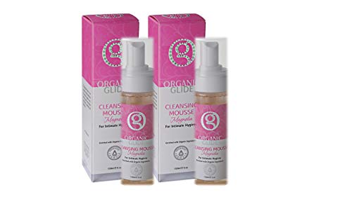 Organic Glide Probiotic Natural Feminine Intimate Body Wash PH Balanced, Magnolia, 5 oz Pump Bottle (2-Pack)