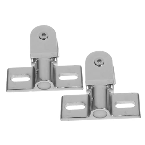 BESTYASH Glass Door Pivot Hinges 2-Way Access Zinc Alloy Universal Fit Hardware for Shower Doors