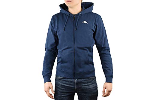 Kappa Veil Hooded 707117-821; Mens Sweatshirt; 707117-821_S; Navy; S EU (S UK)