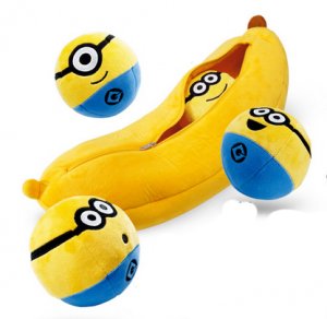 Amazon.co.jp: 怪盗グルー ミニオン バナナ クッション USJ 公式 