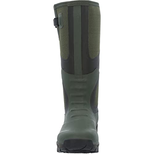 Rocky Mens Xrb 1000G Insulated Waterproof Rubber Rain Casual Boots Knee High - Green3
