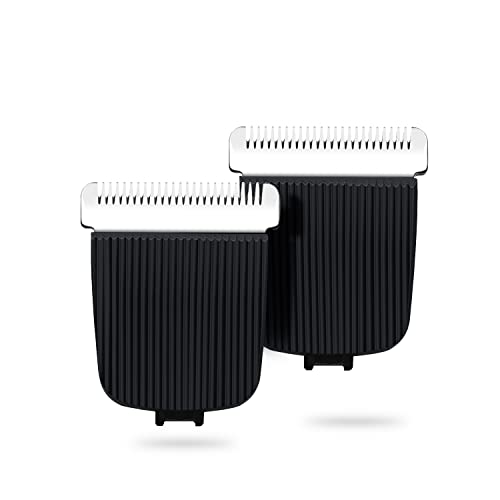 2 Pack Replacement Blade for Manscaped The Lawn Mower Lawnmower Groin Hygienic Snap-In Replacement Blades 4.0 3.0 2.0 Body Hair Trimmer Shaver Razor Replaceable Clipper Blade For Men