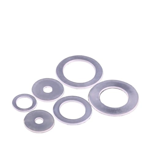 50-500�� �z���C�g �v���X�`�b�N �i�C���� ���b�V���[ �t���b�g �X�y�[�T�[ �V�[�� ���b�V���[ M2 ~M22 �K�X�P�b�g �����O �����^(M22x33x1-50pcs)