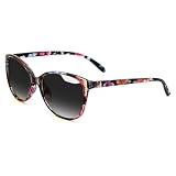 Face Shadow Polarized Sunglasses for Women, Cat Eye...