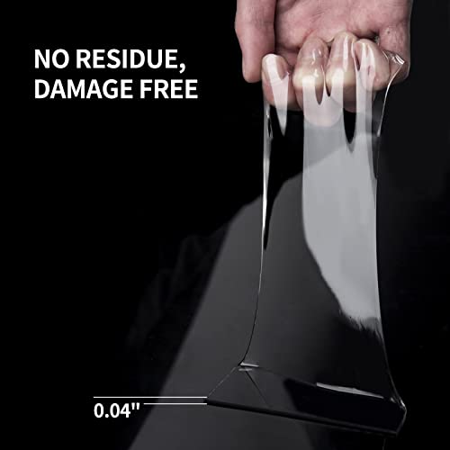 Art3d Double-Sided Tape Heavy Duty (10FT), Removable, Traceless, Washable, Reusable - Multipurpose Tape as Seen on TV (1/12" x 1/2" x 10', 4)