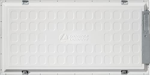 Image of Lithonia Lighting CPX 2x4 LED Flat Panel Light, 2 ft. x 4 ft. LED Light Panel, Ceiling Lighting Fixture for Shop Lighting, 4000 Lumens, 4000K Cool White, Smooth Satin Lens