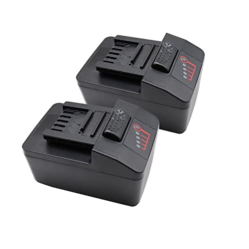 QCZRED 2Pcs 18V 4.0Ah 72Wh CTB8185 CTB7185 CTB8187 Li-ion Battery Compatible with Snap On Power Tool CTC720 CT7850 CTL7850 CT8810 CDR7850H