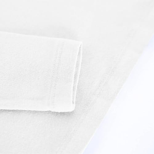 Teen Girls Floral 3/4 Length Sleeve Top Summer Crewneck Casual Athletic Blouse for Kids Soft (White #7, 10-11 Years)4