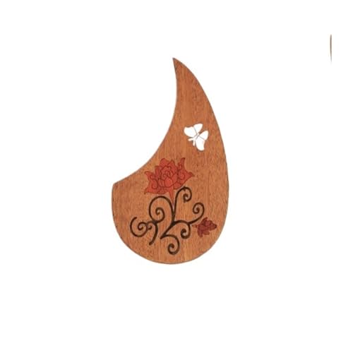 フォークギターケース ソリッドウッドピックガード(2)