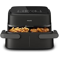 Philips Dual Basket Airfryer Serie 1000-7,1 l de capacidad,