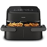 Philips Airfryer Serie 1000, Friggitrice ad aria con singolo/doppio cestello flexi da 7.1L e...