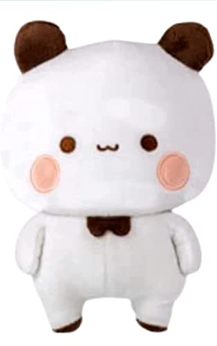 Image of Purple Beats Bubu 25-30cm White Plush Toy for Kids - Adorable Cuddly Companion (BUBU Soft Toy)