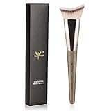 Anmor Contour Brush, Premium Contour Blush Bronzer Face Makeup Brush, Perfect For Cheek Forehead Jaw Nose Blending Deepening Contouring Polishing, Suitable For Powder Liquid Cream