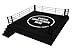 Custom Boxing Ring Canvas Cover – Heavy-Duty Non-Slip Fabric with Grommets, Reinforced Edges, and Hook-and-Loop Fasteners – Logo Printed for Training & Competition (Red, 18X18 Ft)