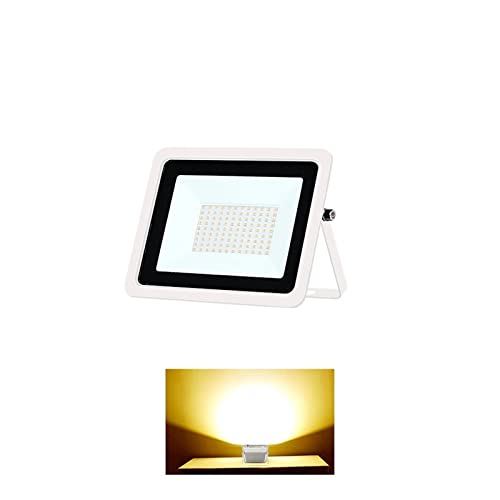 Proyector LED exterior 30W luz cálida IP68 para iluminación de jardín