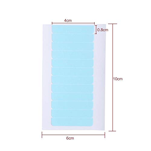 60PCS/Set Accessori per capelli Nastro biadesivo