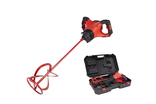 RUBIMIX-9 Supertorque Mortar Mixer with Chuck | Powerful 1800 W | Facilitates Homogeneous Mixing of the Materials and Prevents the Creation of Bubbles and/or Lumps