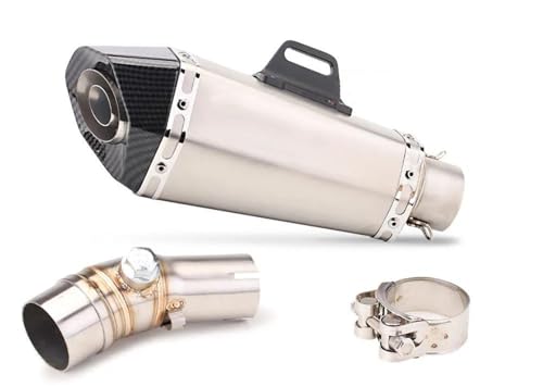 Silencieux d'échappement moto avec raccord central Type 2 pour Ninja 650R ER6F