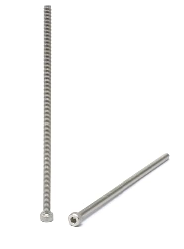 Image of iexcell 25 Pcs M4 x 110mm Thread Pitch 0.7 mm Stainless Steel 304 Hex Socket Head Cap Screws Bolts Kit