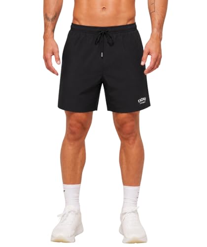 Image of ENDEAVOUR WEAR Men's Quick Dry Lightweight Sports Shorts Zipper Pockets