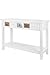 Produktbild MyFlair Konsolentische, MDF, Holz, Weiß, Mehrfarbig Antik, 104 x 41 x 80 cm