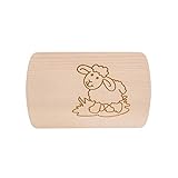 Das Motiv ist mit einem Brandstempel dauerhaft ins Holz eingebrannt