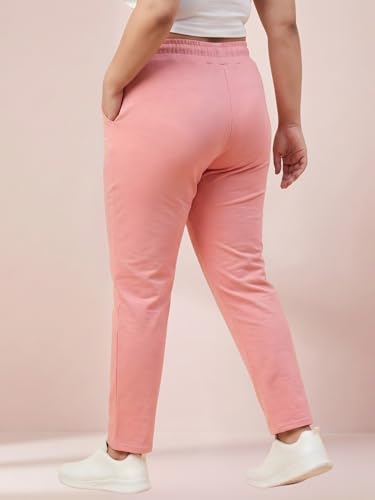 Image of BLINKIN Ankle Length Plus Size Cotton Track Pant for Woman | Ultimate Summer Lowers & Pajama for Women Pack of 2 (combo-plus-86)