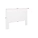 Prepac Stylish Flat Wood Panel Headboard for Queen Size Beds, Simplistic Wooden Queen Headboard 2.25