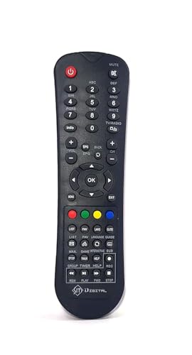 Image of ALERHA Set Top Box Remote No. 358 (with Recording), Compatible /Replacement for Siti Cable Set Top Box Remote Control (Exactly Same Remote Will Only Work)