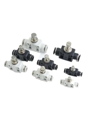 Válvula de control de velocidad de flujo de aire SA regulador para manguera 6mm 6